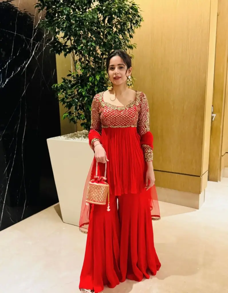 Kediya, Sharara and Dupatta