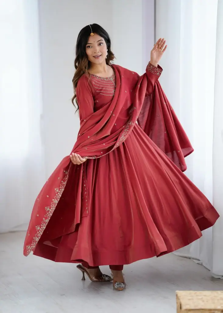 Anarkali Gown