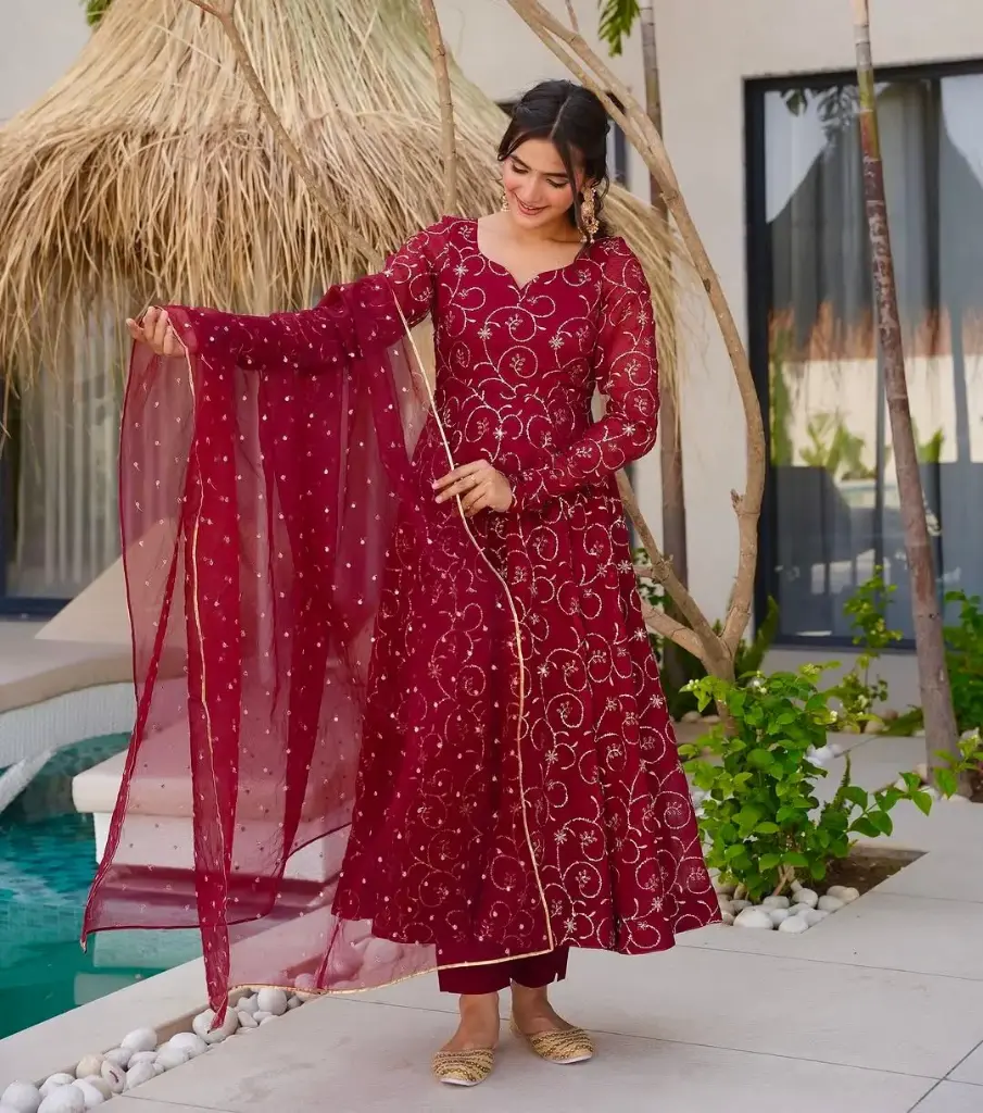Anarkali Gown