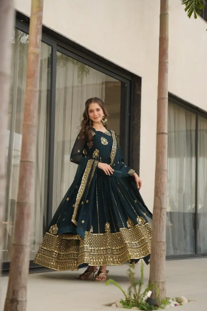 Designer gown