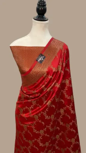 Semi Raw Mango Saree