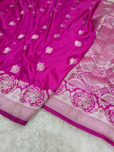 Handloom mashru kattan saree