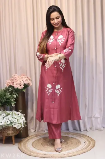 Heavy Embroidery Co-ords