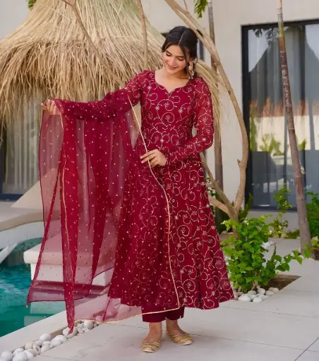 Anarkali Gown